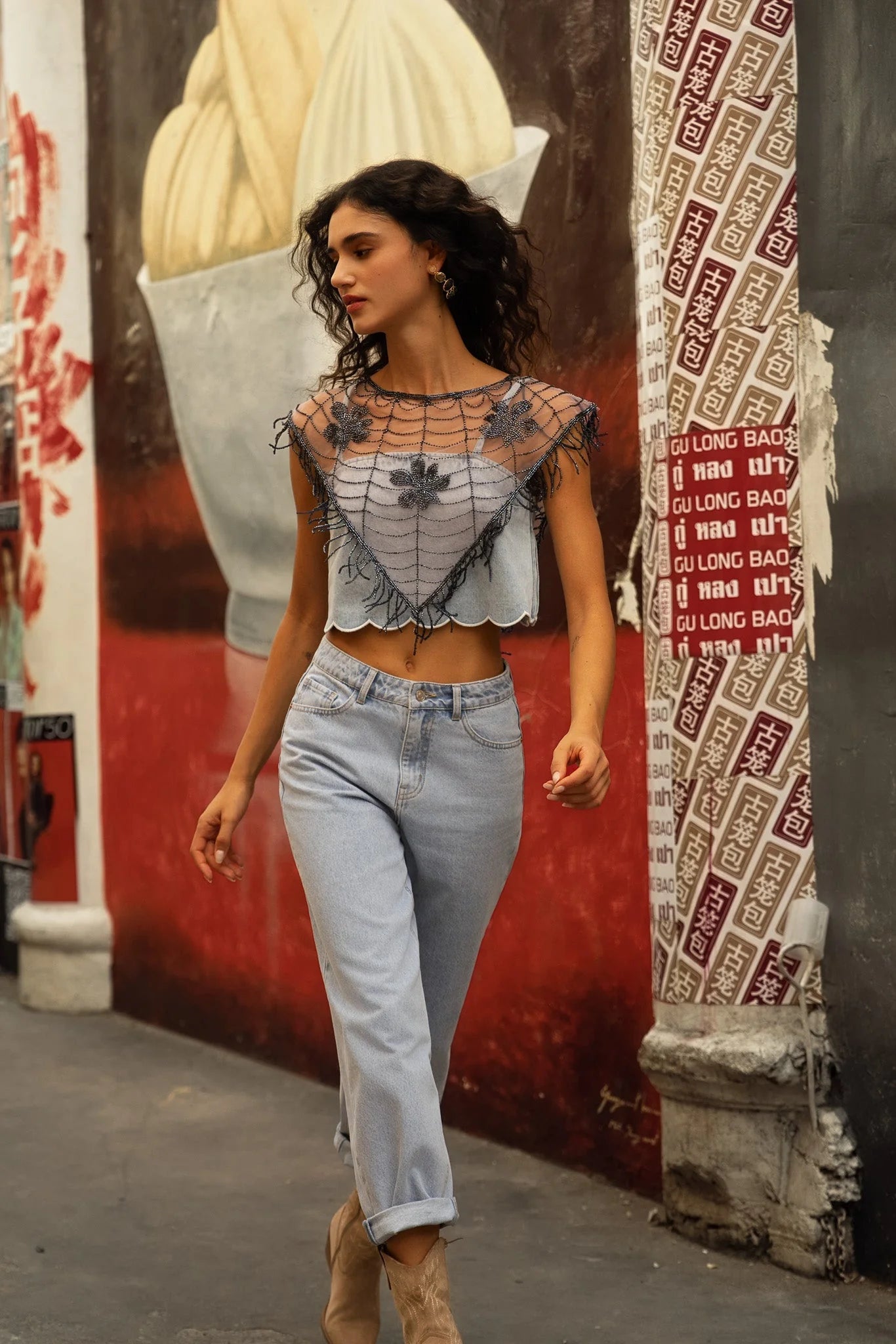 Bony jeans - barrel