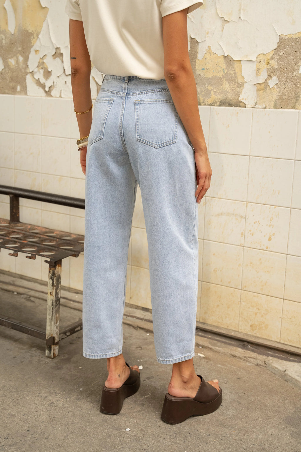 Bony jeans - barrel